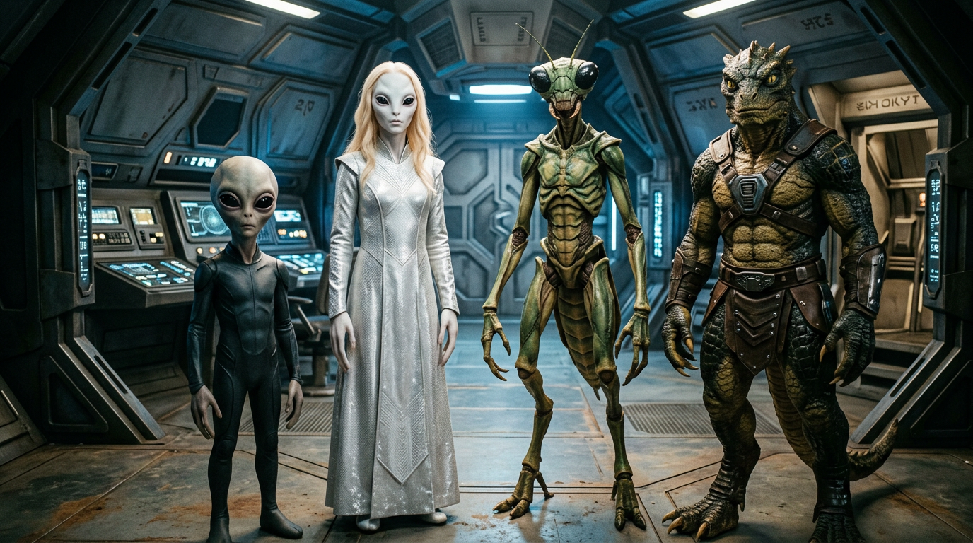 Again, Four Alien Species!