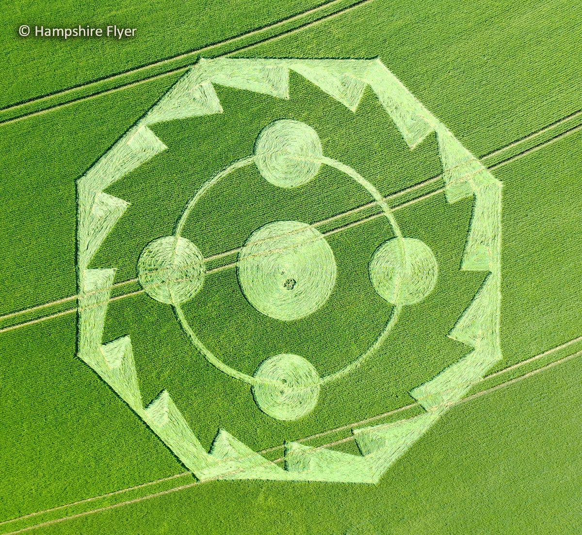 Do These Crop Circles Portend a Destructive Coronal Mass Ejection (CME)?